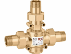 Caleffi Termostatický ventil s ochranou proti příliš nízké teplotě zpátečky DN25 1GZ, nastavení 55 °C