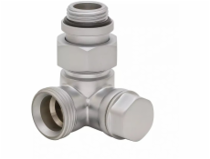 Honeywell Zpětný ventil DN15, 1/2x3/4 GZxGZ, saténový - levý roh