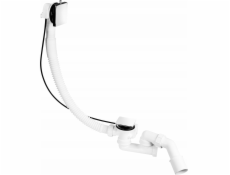 Automatický vanový sifon, mosazný knoflík CHROME McSlim