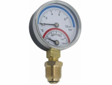 Bimetalový průmyslový teploměr model R52 radiální