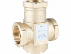 Afriso Teplotní ventil ATV 556, DN32, Rp1 1/4, kvs 9, 60°C (S)A