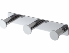 Optimal Široký proužek – 3 háčky / chrom