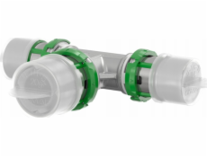 Comap Redukční T-kus MultiSkin s lisovacím uchycením, mosaz/cínovaný, 26x16x26