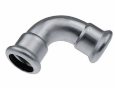 KAN-therm Lisované koleno 90° 42 mm nerezová ocel - 6190250