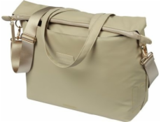 BASIL MANHATTAN KANCELÁŘSKÁ KANCELÁŘSKÁ TAŠKA NA KOLO, ZAVĚŠENÍ, 12L, Vodotěsná, Taupe (NOVINKA 2025)
