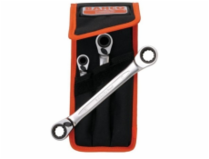 Bahco Sada ráčnových očkových klíčů 8-19mm 3 ks. (S4RM/3T)