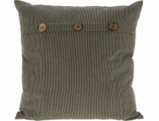 Home Styling Collection Dekorativní polštář s velkými knoflíky, 45 x 45 cm