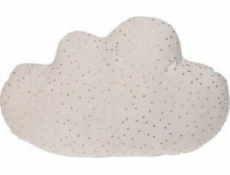 Home Styling Collection Dekorativní sametový polštář s metalickým vzorem