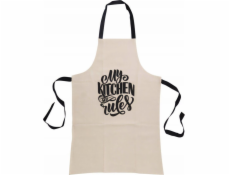 Home Styling Collection Bavlněná zástěra s potiskem, 84 x 60 cm