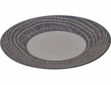 Revol Arborescence plochý talíř 28 cm šedý