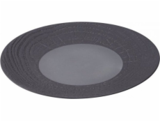 Plochý talíř Revol Arborescence 28 cm černý