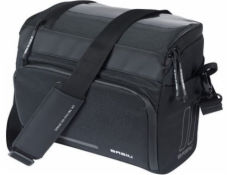 BASIL MOVE TAŠKA NA ŘIDÍTKA, KF s montážním adaptérem, 7-8L, voděodolná, černá (NOVINKA 2025)