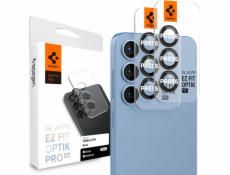 Spigen Ochranné pouzdro na fotoaparát OPTIK PRO GLAS.TR „EZ FIT“, 2 ks, pro Galaxy S25, černé