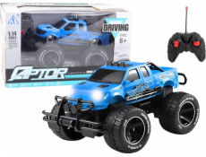 LeanToys Dálkově ovládané terénní vozidlo RC 1:14 modré