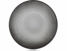 Revol SWELL Plochý talíř 21,5 cm černý písek
