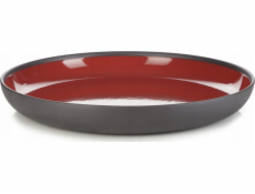 Pevný červený talíř 27 cm