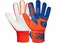 Reusch Brankářské rukavice Attrakt Starter Solid Junior oranžovo-modré 5572514 2290 7.5
