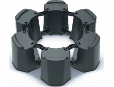 Prosperplast ZÁKLADNA PRO NÁDRŽ NA DEŠŤOVOU VODU MODULÁRNÍ 6 ZÁKLADNÍCH ANTRACITOVÁ