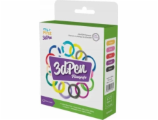 HP Filamentové kazety 5x 5m Filament pro 3D pero Make MyFirst PLA 1,75 mm / Teplé barvy / FP3301AC-WC01