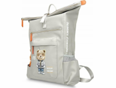 Batoh na notebook Nimmy Cool&Cute 2.0 Bear šedý