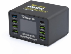 Kaku MECHANIC iCharge 8C 8portová servisní nabíječka PD QC3.0