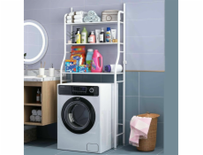 Police do pračky s háčky, 65 x 25 x 155 cm