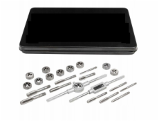 Bituxx Sada závitníků a závitnic, 24 dílů. (M5-M12) kovové pouzdro