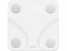 PROOVE Chytrá váha s Bluetooth, bílá