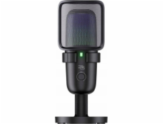 Studiový herní kondenzátorový mikrofon 24bitový 96kHz USB-c Rgb stojan / Gmmc00022401 / Micro
