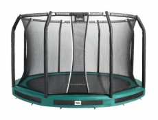 Trampolína Premium Ground Combo 251 cm zelená