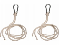 DLGTP Háky na houpací sítě, příslušenství pro montáž houpacích sítí, sada 2 kusů