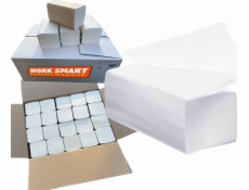 Luna Skládací ručník V-Fold A 3000 Luna Smart 21X20 celulóza 2W do zásobníků - krabice 20 kusů Luna 19504 5903332901227