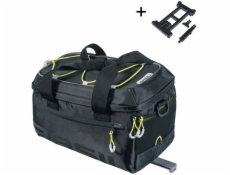 BASIL MILES TRUNKBAG MIK 7 L MIK System (připraven k použití), 100% voděodolná černá limetka (NOVINKA 2025)