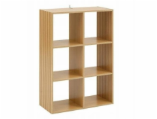 Otevřená police TASSO, 68,5 x 32 x 102 cm