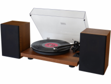 Soundmaster GRAMOFONY PL711BR, 2X18W, BT, PC kódování, 2pásmové basreflexové reproduktory