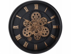 Nástěnné hodiny s viditelným mechanismem, O 40 cm
