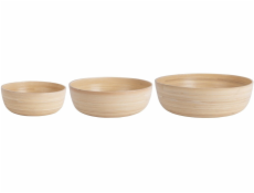 Sada bambusových misek PURO, 3 kusy
