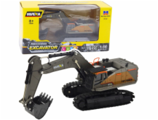 HUINA Metal Crawler Excavator Pohyblivá lžíce Černá 1:50