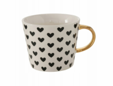 Boltze Porcelánový hrnek se zlatou rukojetí, FAYETTE