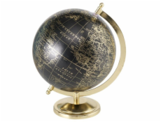 Dekorativní předmět Globus, Globus, se stojánkem, V 31 cm, Papír, Železo práškově lakováno, Polyresin směsné materiály color-mix