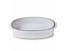 Caractere Mísa/pekáč 26x18,5 cm, bílá