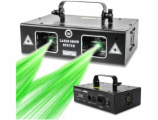 LIGHT4ME LASER RGB GEOMETRICKÝ 350mW laserový projektor, pódiový projektor, diskotékový skener