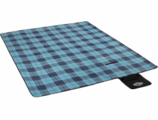 Nils Extreme Pikniková deka NC8002, kostkovaná, modrá, 250x200, PE hliník, NILS CAMP