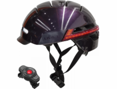 Livall Neo Smart City Helmet Bluetooth LED/SOS, fialová, velikost L (BH51M)