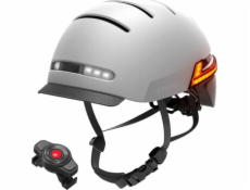 Livall Neo Smart City Helmet Bluetooth LED/SOS, šedá, velikost M (BH51M)