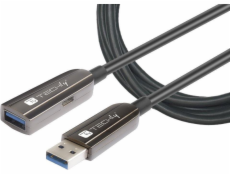 Techly Kabel USB-C - USB-C 20 m černý (ICOC U3AMF-HY-020)