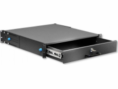 Intellinet Network Solutions Rack Drawer 19 2U se zámkem 465 mm černý (I-CASE KEY-2BK)