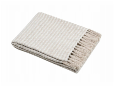 Douceur d`Interieur Bavlněná deka s třásněmi, 125 x 150 cm, BALMA