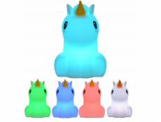Atmosphera Noční světlo pro miminka, silikonové, měnící barvu, 1200mAh / jednorožec