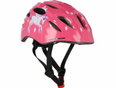 Nils Extreme Přilba MTW01 LED růžová velikost XS (44-48 cm)